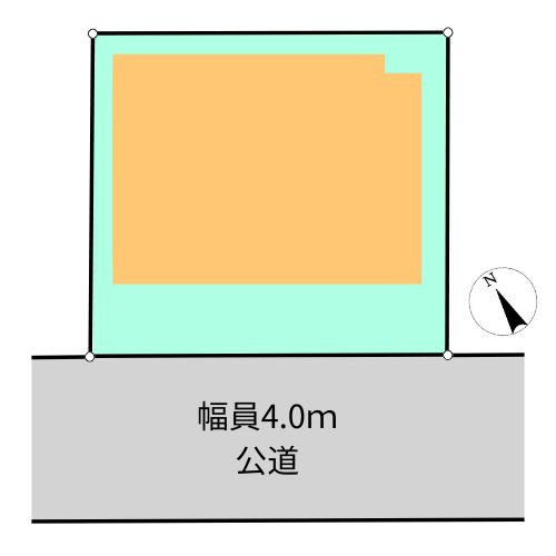 越谷市大泊新築戸建ての区画図