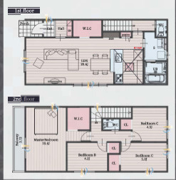  | 【名古屋市中川区供米田3丁目1502新築戸建号3号棟】✨️仲介手数料無料✨️豊治小学校・供米田中学校