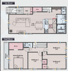  | 【名古屋市中川区供米田3丁目1502新築戸建号4号棟】✨️仲介手数料無料✨️豊治小学校・供米田中学校