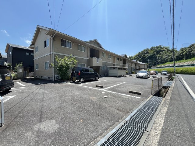 SUNRISEスミダ　B棟の駐車場