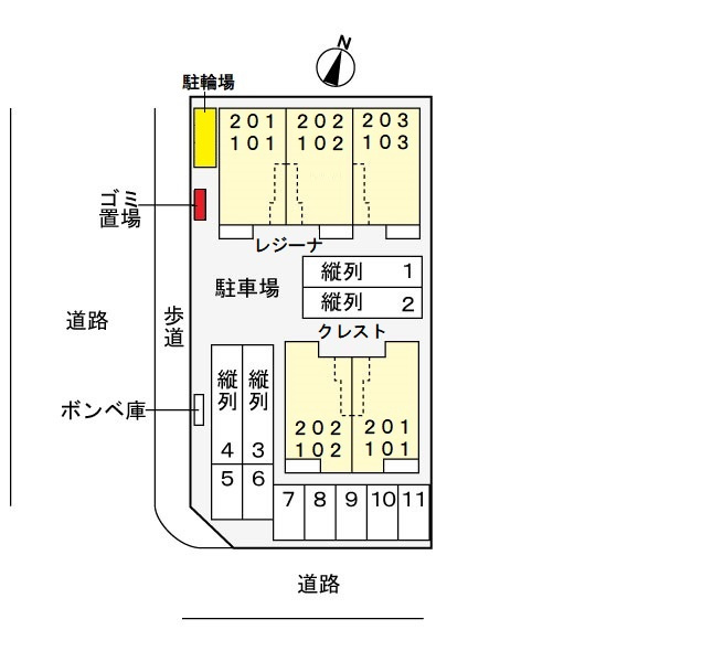 ポルトクレストの区画図|その他