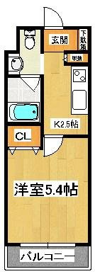 Ｓ－ＦＯＲＴ西船橋の間取り