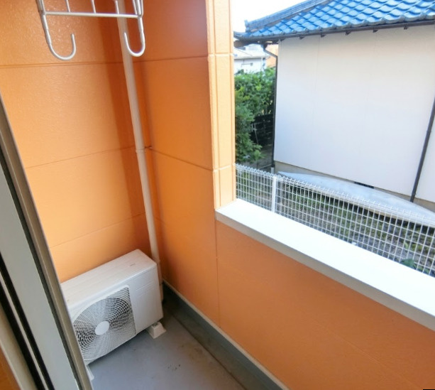 ラヴィアンローズＳのバルコニー