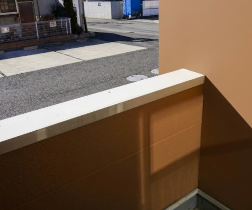 ワイワイ・ハウス杉木田のバルコニー