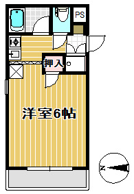 【間取り】 | ウエストパレス奈る駒