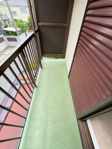 上大市4丁目貸家のバルコニー