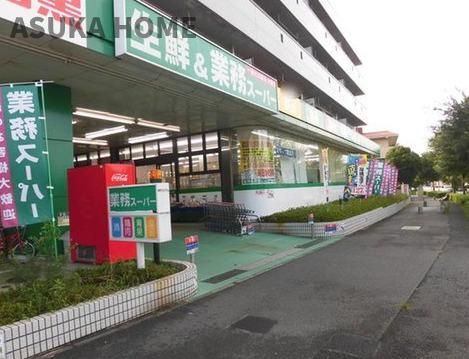 サン・ステージ緑園都市東の街の周辺|業務スーパー緑園都市店が近くにあります。
