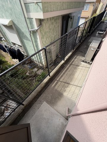 ハイツ森本のバルコニー