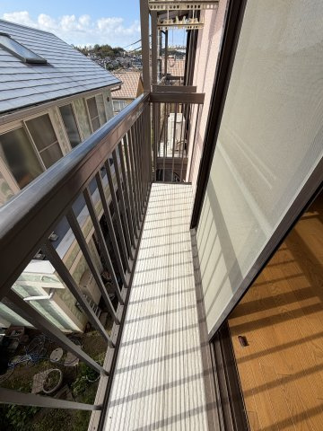 ハイツ森本のバルコニー