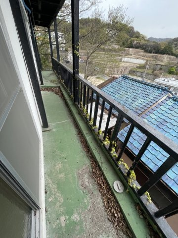 上細沢戸建てのバルコニー