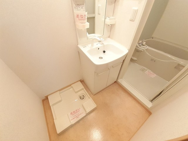 プラチナコートの洗面所