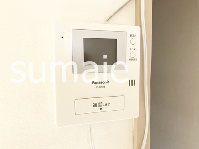 加藤マンションのセキュリティ|TVモニターホン完備。