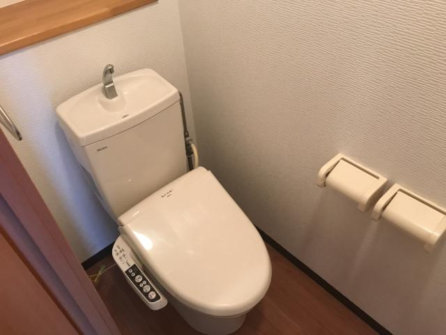 アビタシオン朝日のトイレ|シャワー付トイレ