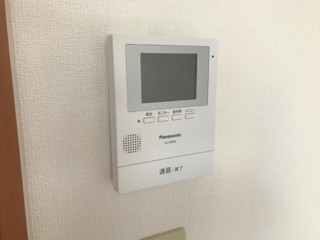 アビタシオン朝日の内装|カメラ付インターホン