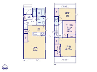 【間取り】 | 名古屋市中村区城屋敷町４丁目66-2【仲介手数料無料】新築一戸建て