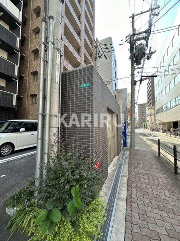 ハイフェンス京橋のエントランス