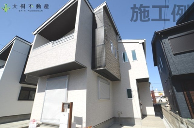 【外観：施工例】 | 綾瀬市寺尾釜田２丁目 新築戸建て 全1棟【仲介手数料無料】