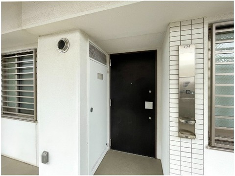 クオス妙蓮寺Ⅰの玄関