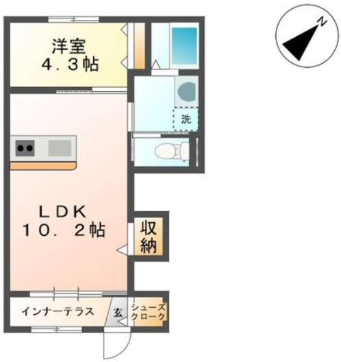 アンファーストの間取り