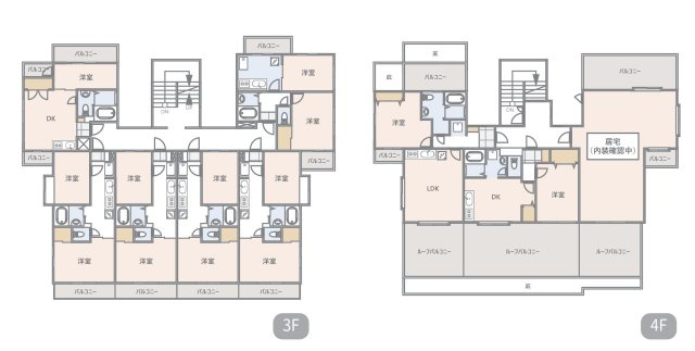 東京都練馬区投資用1棟マンション【パールビル】「2025年大規模修繕工事済」「上石神井駅徒歩2分」の間取り
