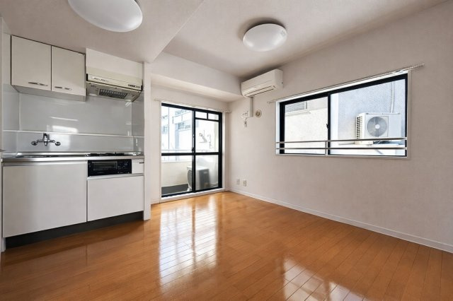 東京都練馬区投資用1棟マンション【パールビル】「2025年大規模修繕工事済」「上石神井駅徒歩2分」のキッチン