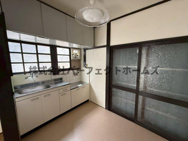 池田西町テラスハウス　賃貸のキッチン|キッチンです