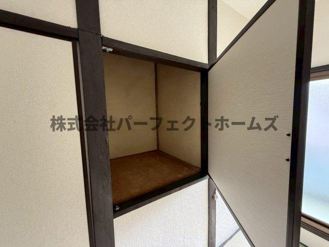 池田西町テラスハウス　賃貸の収納|収納スペース豊富です