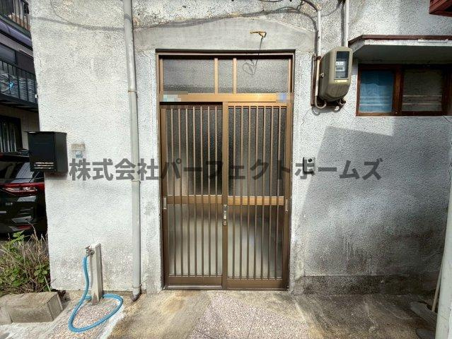 池田西町テラスハウス　賃貸のエントランス|エントランスです