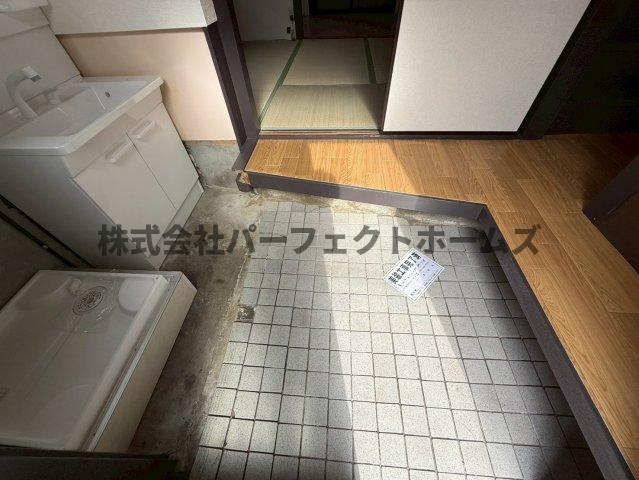 池田西町テラスハウス　賃貸の玄関|玄関です