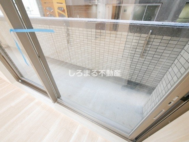 スプランディッド安土町のバルコニー