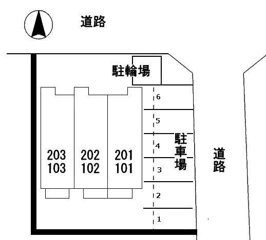 サンセールミリューの区画図