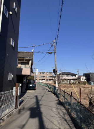 中古/新座市栗原4丁目の前面道路含む現地写真|前面道路含む現地写真です