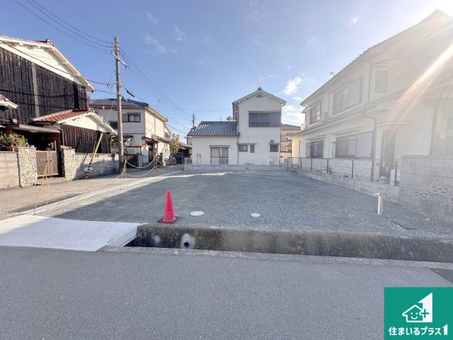 明石市大久保町江井島　第3期　新築一戸建ての外観|周辺は落ち着いた街並みの住宅地！子育てがしやすい住環境です！まだ未完成ですが、現地でしかわからない事もございます。是非一度ご覧ください。