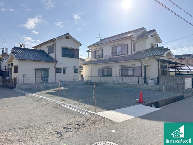 明石市大久保町江井島　第3期　新築一戸建ての外観|周辺は落ち着いた街並みの住宅地！子育てがしやすい住環境です！まだ未完成ですが、現地でしかわからない事もございます。是非一度ご覧ください。