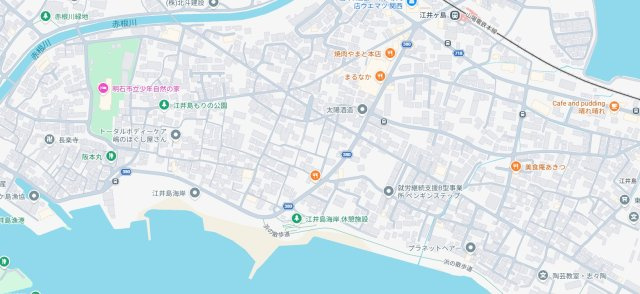 明石市大久保町江井島　第3期　新築一戸建ての地図