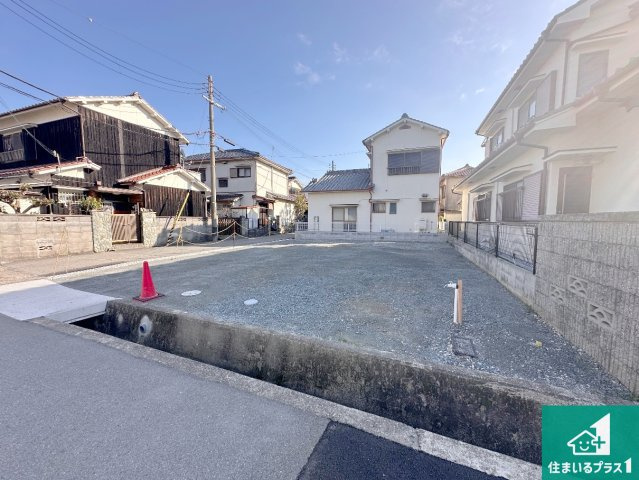 明石市大久保町江井島　第3期　新築一戸建ての外観|周辺は落ち着いた街並みの住宅地！子育てがしやすい住環境です！まだ未完成ですが、現地でしかわからない事もございます。是非一度ご覧ください。