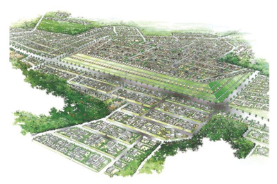 【外観パース】 | 福島市松川町美郷ガーデンシティ　全11区画（SK）
