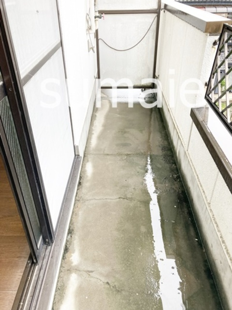 フローラルパレス大成のバルコニー|バルコニースペース。