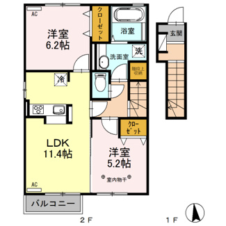 【間取り】 | コートヤードＦ
