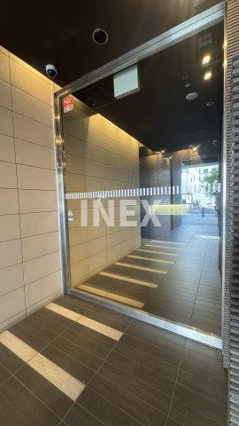 横浜市中区山下町の賃貸マンションのエントランス