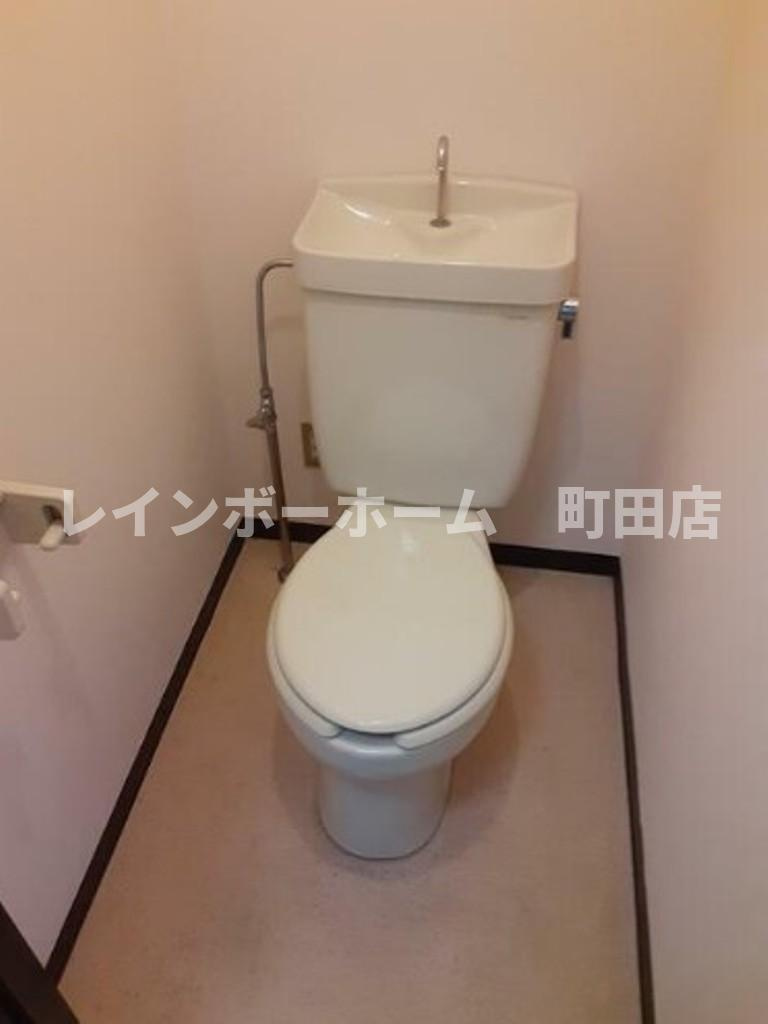 アドバンスフジ※初期費用分割あと払いサービス利用可能物件のトイレ