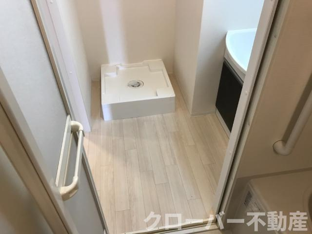 MARUKATSU UTAZUの洗面所|洗濯機置場