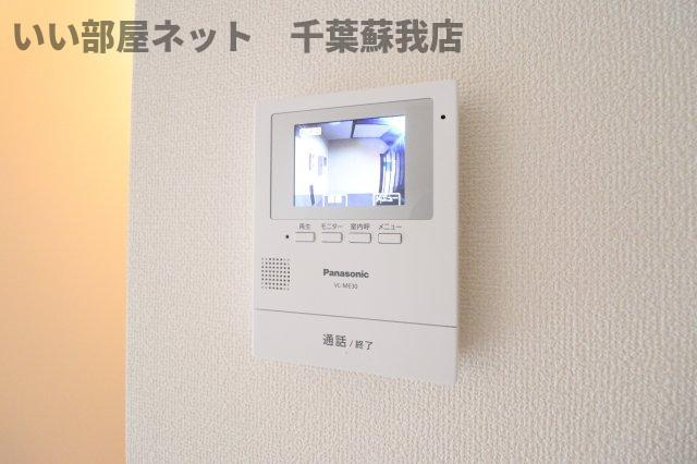 ロイヤルハウスAのセキュリティ|TVモニターホン付きでセキュリティ面も安心！