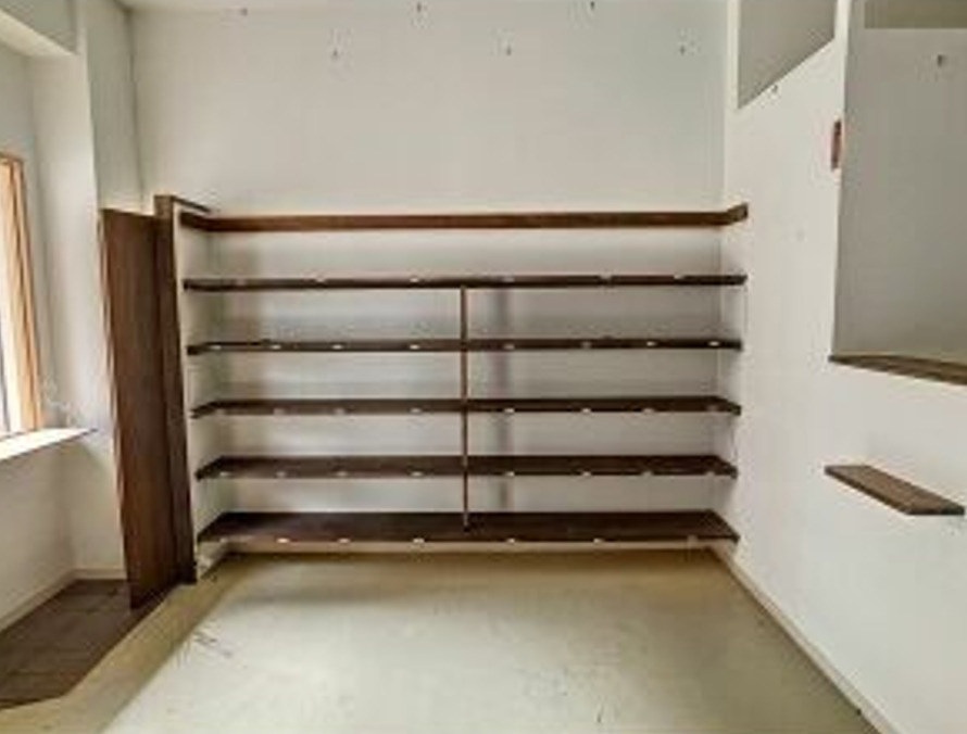 大阪市北区野崎町の店舗一部の収納