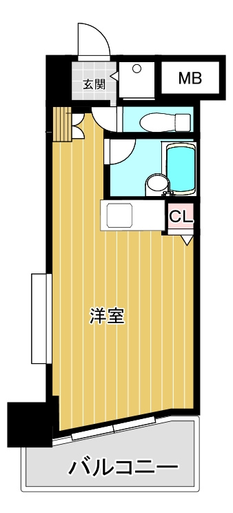 トーカン久留米駅東Ⅱキャステールの間取り