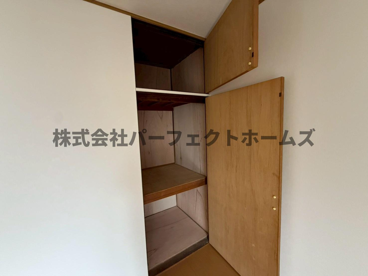 成美町平屋　賃貸の収納|便利な収納スペースです
