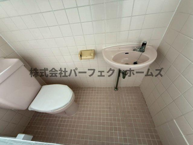 成美町平屋　賃貸のトイレ|トイレもきれいです