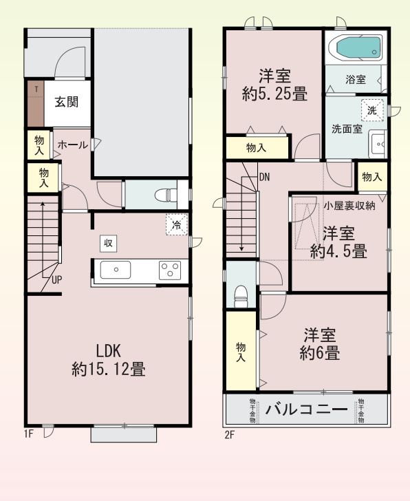 杭全７丁目の間取り
