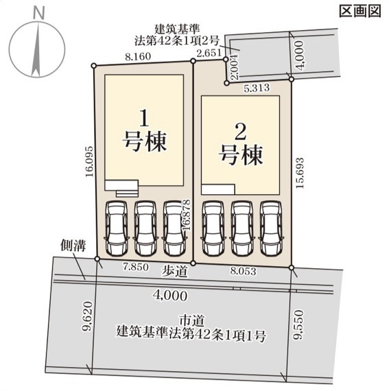 リーブルガーデン合志市須屋第十四の区画図