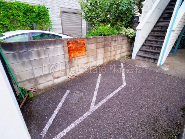 小平市花小金井南町１丁目のアパートのその他共用部分|バイク置き場